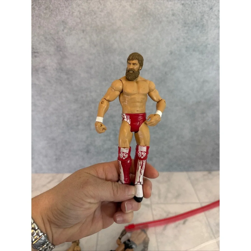 WWE Action Figure Lot Randy Orton Daniel Bryan CM Punk Tensai Brodus Clay Hunico